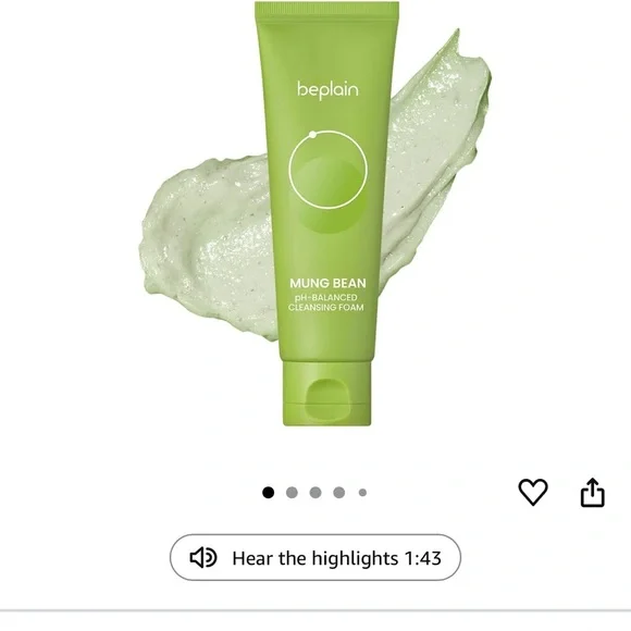 Beplain Mung Bean Cleansing Foam - Picture 5 of 5